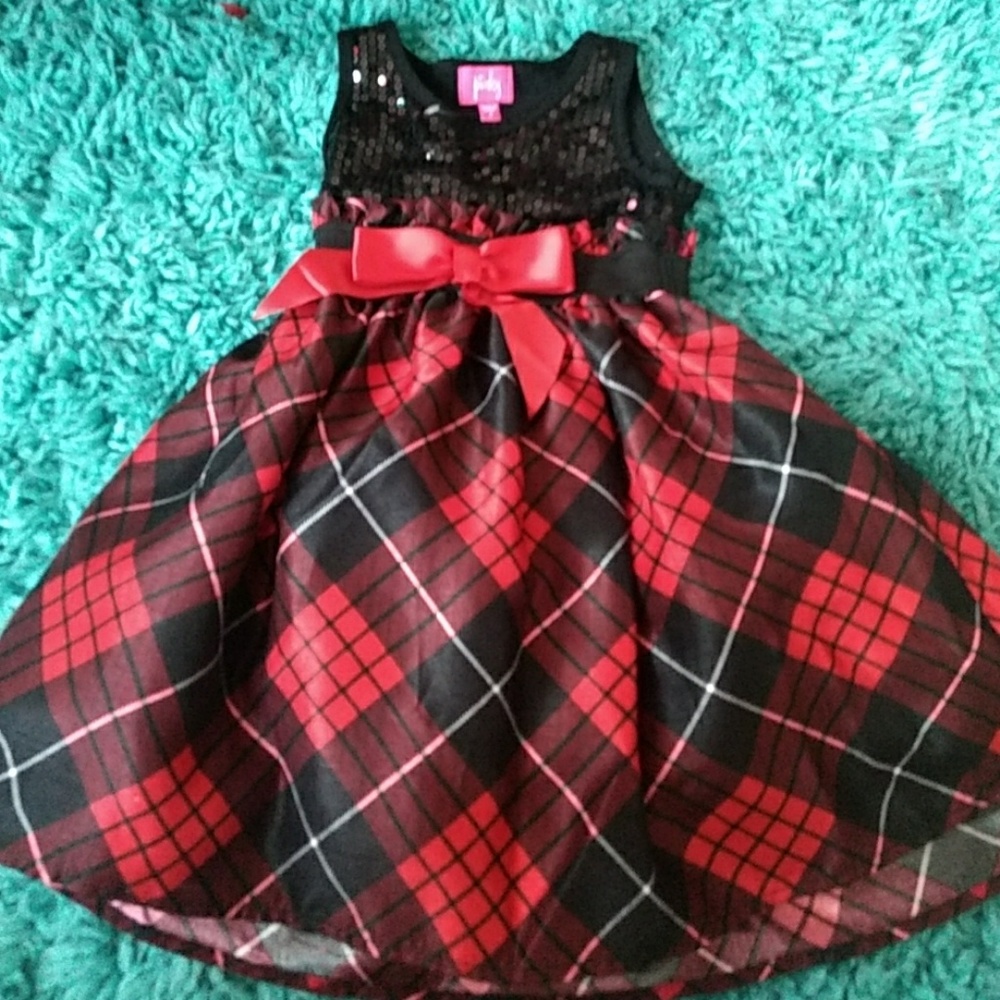 Girls Holiday Dress - Size 4 -NEVER WORN